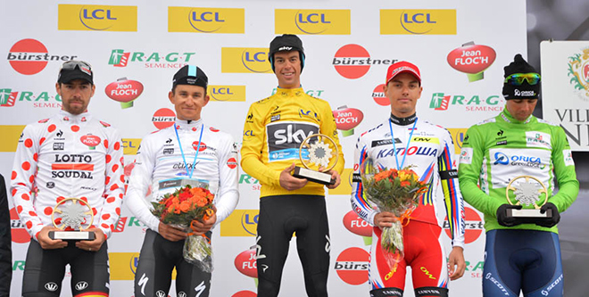 2015 Paris-Nice final podium